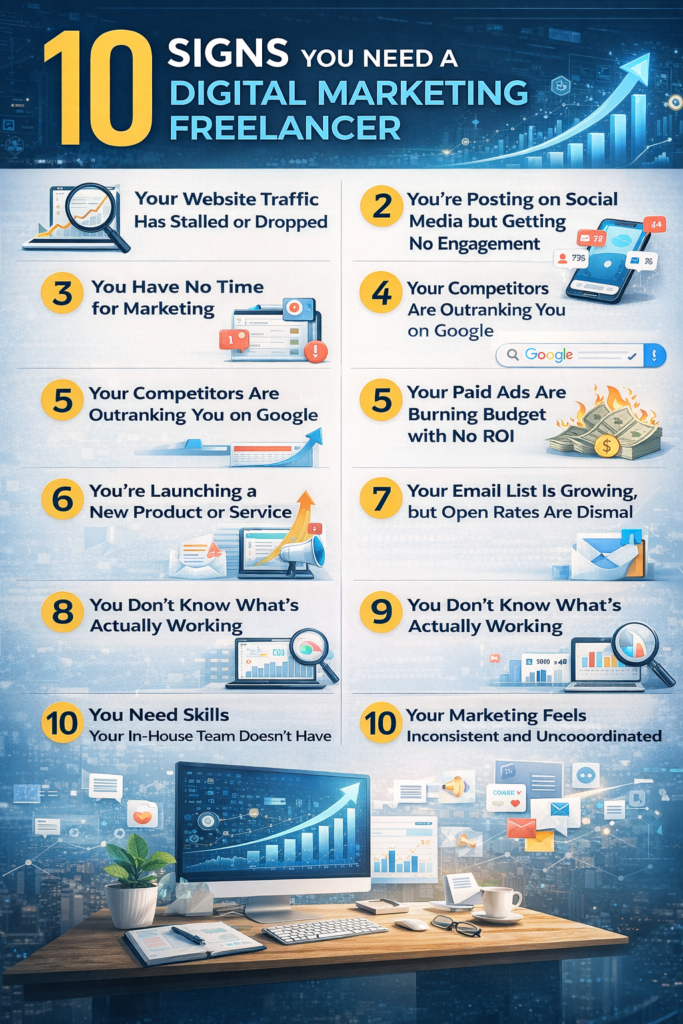 10 Signs You Need a Digital Marketing Freelancer-tanmayeedimble.com
